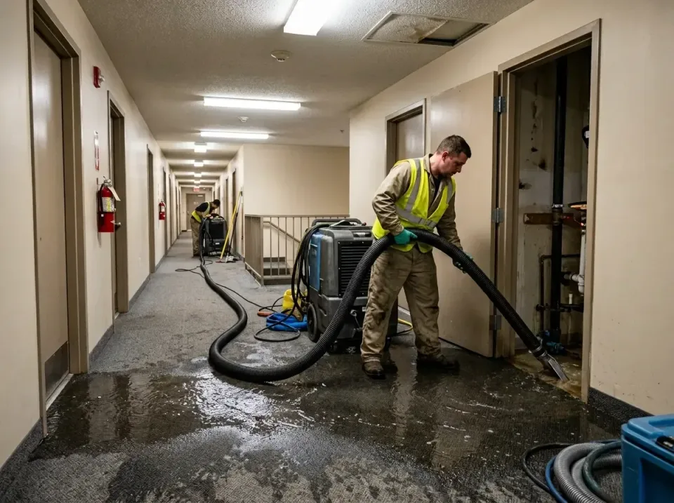 multi-unit-apartment-hallway-f-005 — frequently asked questions, Emergency Burst Pipe Water Extraction & Removal in Anadarko…